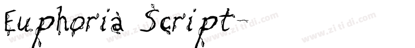 Euphoria Script字体转换